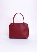 The Cindy burgundy structured handbag